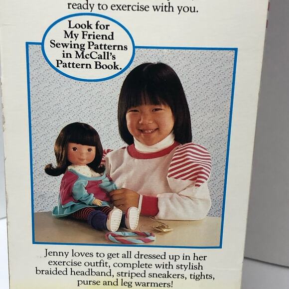Vintage 1984 Fisher-Price My Friend Jenny Doll - Purple and Teal - Picture 7 of 8